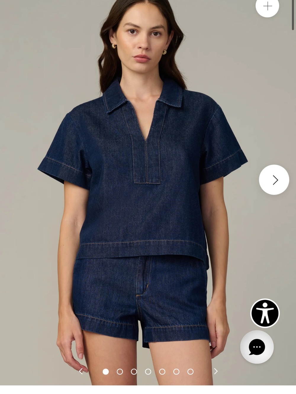 NWT JOE’S JEANS THE LILLIAN DENIM POPOVER SHIRT